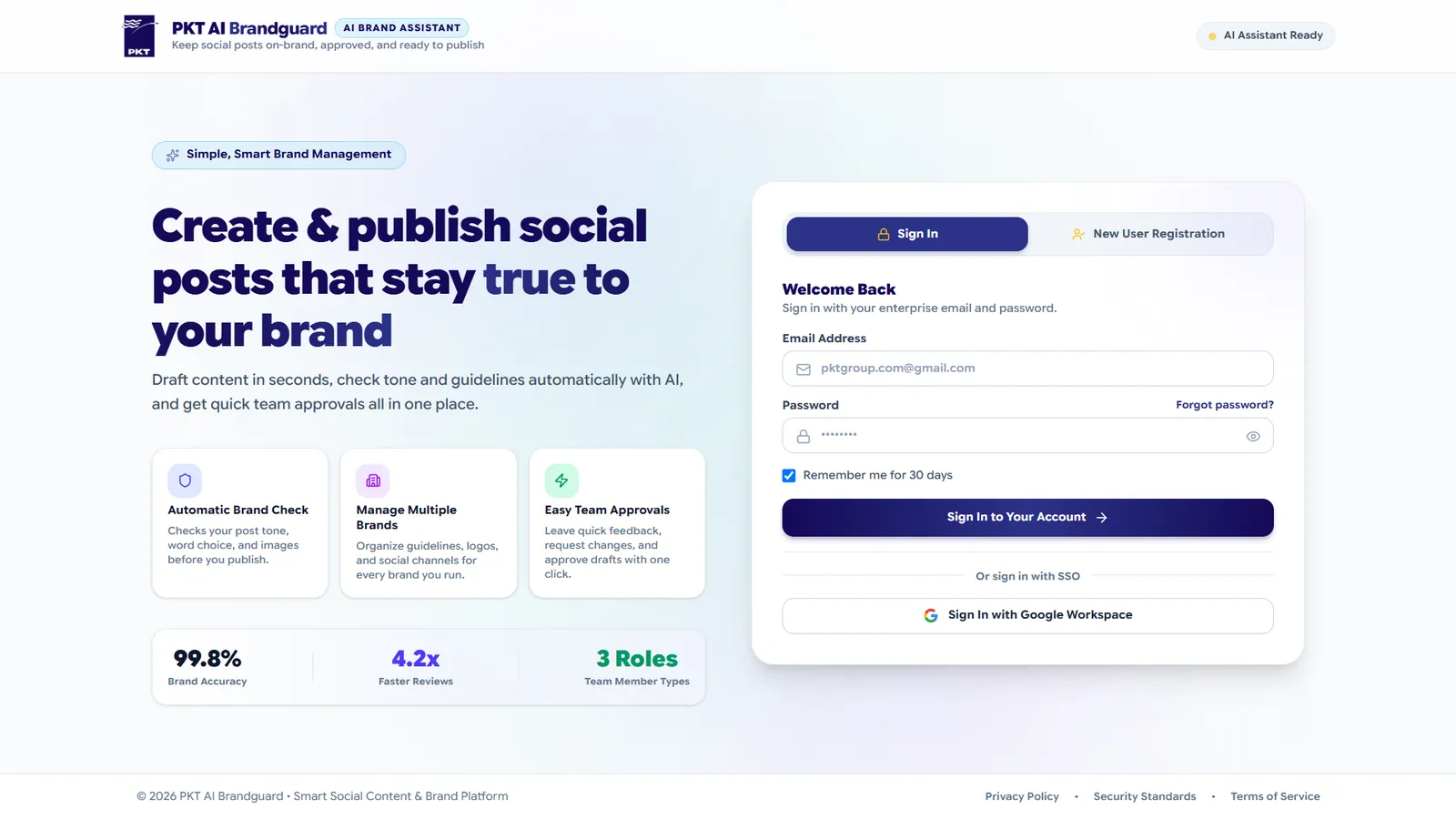 PKT AI BrandGuard 2.0 automated AI content compliance and brand governance platform - engineered by IAMK Digital