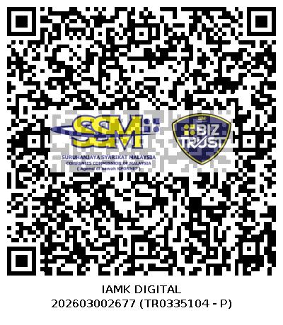 SSM BizTrust QR Code - IAMK Digital